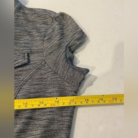 Vintage Guess two tone grey short sleeves mini dress size large - Picture 4 of 8